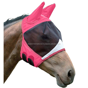 L'été Cheval Maille FlyMask Fabrication en Inde - Product Image 4