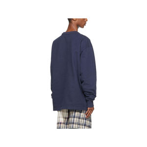 Sweat-shirt à col ras du cou pour homme, vêtement manches longues, épaules tombantes, surdimensionné, hip hop, rap - Product Image 3