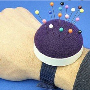 Coussin goupille de bras, de salle de sport, avec crochet et sangle à boucle, outils d'artisanat bleu, vente en gros - Product Image 5