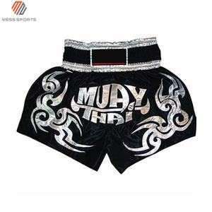 Shorts de combat MMA pour hommes pas chers, couleur personnalisée, logo imprimé numériquement, séchage rapide, respirant, grandes tailles, emballage personnalisé - Product Image 3