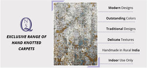 Tapis en laine noué à la main de qualité supérieure d'origine indienne ensembles de tapis de Style moderne de conception tibétaine pour la prière à la maison en gros - Product Image 2