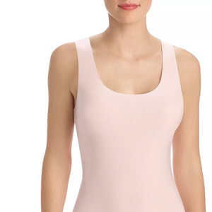 Oferta Especial OEM: Traje de Baño de Talla Grande de Color Sólido, Traje de Baño de Una Pieza para Mujer con Corte Ajustado - Product Image 2