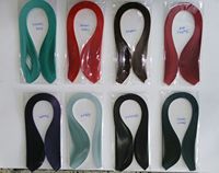 Bandes de papier Quilling multicolore sur mesure de 3 mm et 5 mm dans un assortiment de couleurs, adaptées à l'artisanat Quilling