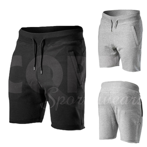 Pantalones cortos deportivos de estilo callejero para hombre, pantalones cortos de compresión para gimnasio de verano con estampado personalizado, bordado de primavera para correr deportivo - Product Image 4