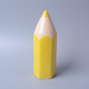 <span class=keywords><strong>Pot</strong></span> en céramique créatif en forme de <span class=keywords><strong>crayon</strong></span>, tirelire, économie de pièces de monnaie pour décoration/cadeau pour enfants, nouvelle collection - Product Image 5