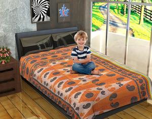 Wholesale Indian Handmade kantha Quilt Vintage Kantha Quilt Cotton Reversible Blanket Vintage Kantha Gudari - Product Image 3