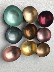 Cuencos de masa de Diseño Artesanal vietnamita personalizados, incrustaciones de conchas marinas, artesanías de cáscara de coco, regalos de negocios, paquete de cajas de cartón pulidas - Product Image 2