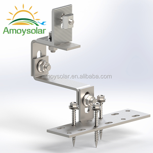 Kit solaire pour batterie externe, structure <span class=keywords><strong>de</strong></span> panneau solaire, support inclinable, système <span class=keywords><strong>de</strong></span> montage sur <span class=keywords><strong>toit</strong></span> <span class=keywords><strong>plat</strong></span> ou en pente - Product Image 6