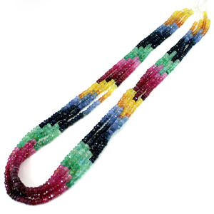 Perles tourmalines rondes naturelles, fil de 4mm,3mm et 16 pouces, 55.60 cm - Product Image 2