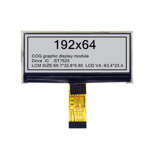 Thỏa thuận trực tiếp 192x64 <span class=keywords><strong>COG</strong></span> đồ họa <span class=keywords><strong>LCD</strong></span> hiển thị Module Màn hình cảnh quan - Product Image 2