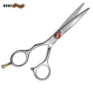 Lefty 5.5 Inch Stainless Steel Sharp Barber Scissors with <b>Mirror</b> Polish Premium Tools - Product Image 2