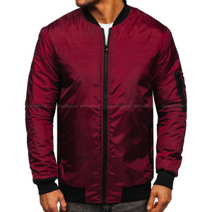 เสื้อแจ็กเก็ตนักบินแขนยาวมีฮู้ดสำหรับผู้ชายเสื้อแจ็กเก็ตน้ำหนักเบาแบบออกแบบได้ตามต้องการสำหรับฤดูหนาวมาใหม่ - Product Image 1