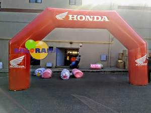 ขายร้อนที่มีคุณภาพสูงพองถนนโค้งบอลลูน Adevrtising ซุ้มบอลลูนยืน - Product Image 3