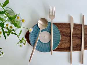 Cuchara de acero de diseño único para cuchillo, tamaño personalizado y restaurantes a bajo precio, cuchara de lujo con plataforma - Product Image 5