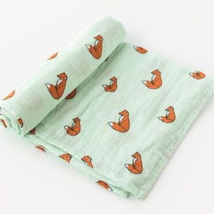 100 Bamboo Receiving Baby <b>Muslin</b> <b>Swaddle</b> <b>Blankets</b> - Product Image 2