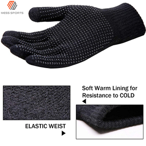 MESS SPORTS Unisex Windproof <b>Warm</b> Checked Cotton Thermal for Screen Winter <b>Gloves</b> for Driving Low Price - Product Image 3