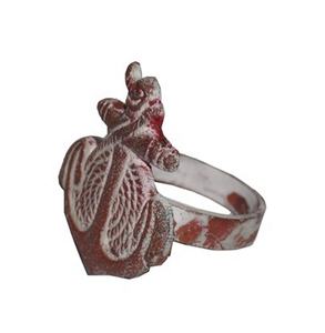 Anillo de servilleta de diseñador de metal Anillo de servilleta decorativo almacenado para fiestas - Product Image 2