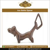 Abridor de Botellas de Metal con Forma de Perro Antiguo, Abridor de Vino Decorativo, Herramienta de Cocina para el Hogar y Restaurantes |   Abridor de Botellas de Hierro Fundido para Bar