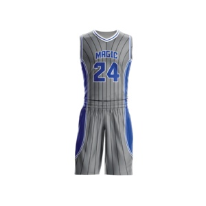 2025 dernière conception vêtements de sport pour hommes uniforme de basket-ball de haute qualité personnalisable sublimé Illusion ensemble pour adultes respirant - Product Image 1