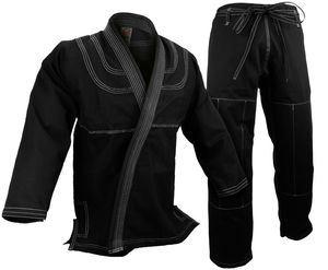 Tela personalizable de Jiu Jitsu Gi brasileño tejido de perlas atractivas en tamaños personalizados con uniforme en blanco liso de Karate Martial - Product Image 1