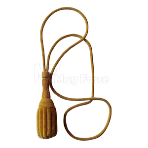 Office Swords Knots In Gold Color Bullion Thread Wire Fabric Grade Swords Knots With Customized Logo And Design - Product Image 1