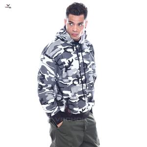 Nouveaux sweats à capuche unisexes en coton aux couleurs contrastées avec logo personnalisé - Product Image 3