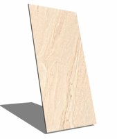 Azulejos de Porcelana Pulida Moderna de Grado AAA, 120x240, 9mm de Espesor, Certificación ISO9001, Color Negro, para Uso Interior, Función Ignífuga