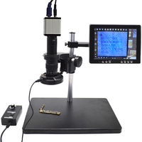 Microscope numérique avec caméra VGA 2,0 MP et écran LCD de 8 pouces pour la réparation industrielle de BGA
