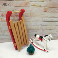 Miniatura DIY Navidad Accesorios Unisex Muebles Juguetes Tamaño personalizado Hecho de madera Hierro Plástico Papel PC DIY Muñecas