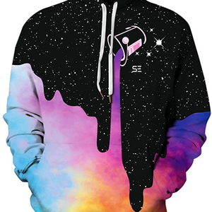 ที่กำหนดเองขายส่งบุรุษความคมชัดสีกีฬา Hoodies 2023 - Product Image 1