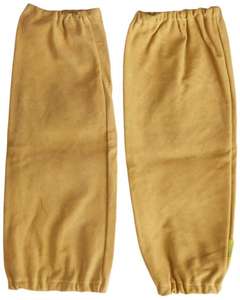 Manchons de sécurité de soudage en cuir ignifuge haute résistance Manchons de bras fendus robustes - Product Image 5