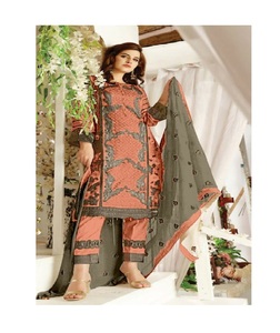 Kulti-vestido de trabajo de manga larga con bordado, traje de trabajo con bordado de manga larga, y pantalón de gasa de encaje bordado dupata, aspecto pesado - Product Image 1