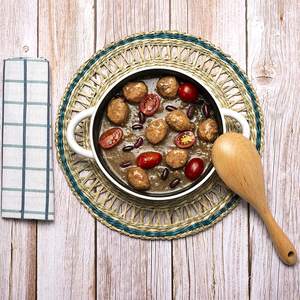 Wholesales High Quality Natural Round <b>Seagrass</b> <b>Placemats</b> Wicker Woven for Dining Table From Vietnam - Product Image 3