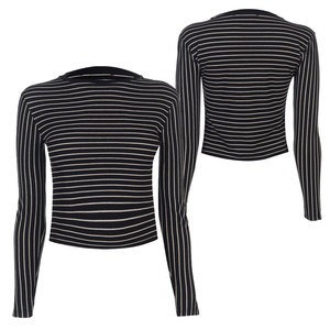 GAF Vêtements d'hiver pour femmes New Fashion Crop Top T-shirt Sexy Long Sleeve Ladies Crop Tops Tshirt - Product Image 1