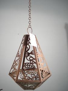 Linterna marroquí de metal dorado para el artículo decorativo del banquete de boda del hogar - Product Image 2