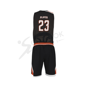 Ensemble d'uniformes de basket-ball personnalisés avec col en v, soutien-gorge rembourré pour hommes, tenue confortable, nouveau, vente en gros - Product Image 6