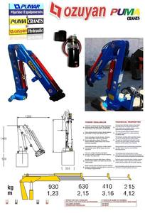 Hidráulica yate crane de 24 voltios - Product Image 2