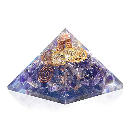 Groothandel Natuursteen Helende Kristallen Beste Kwaliteit Amethist Chips Metatron 'S Kubus Orgone Orgonite Energie Piramide Te Koop