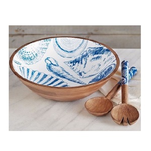 Tazón para mezclar ensaladas de diseño moderno, esmalte impreso, aspecto clásico de Calidad exclusiva de un tazón para restaurante a precio de exportación - Product Image 5