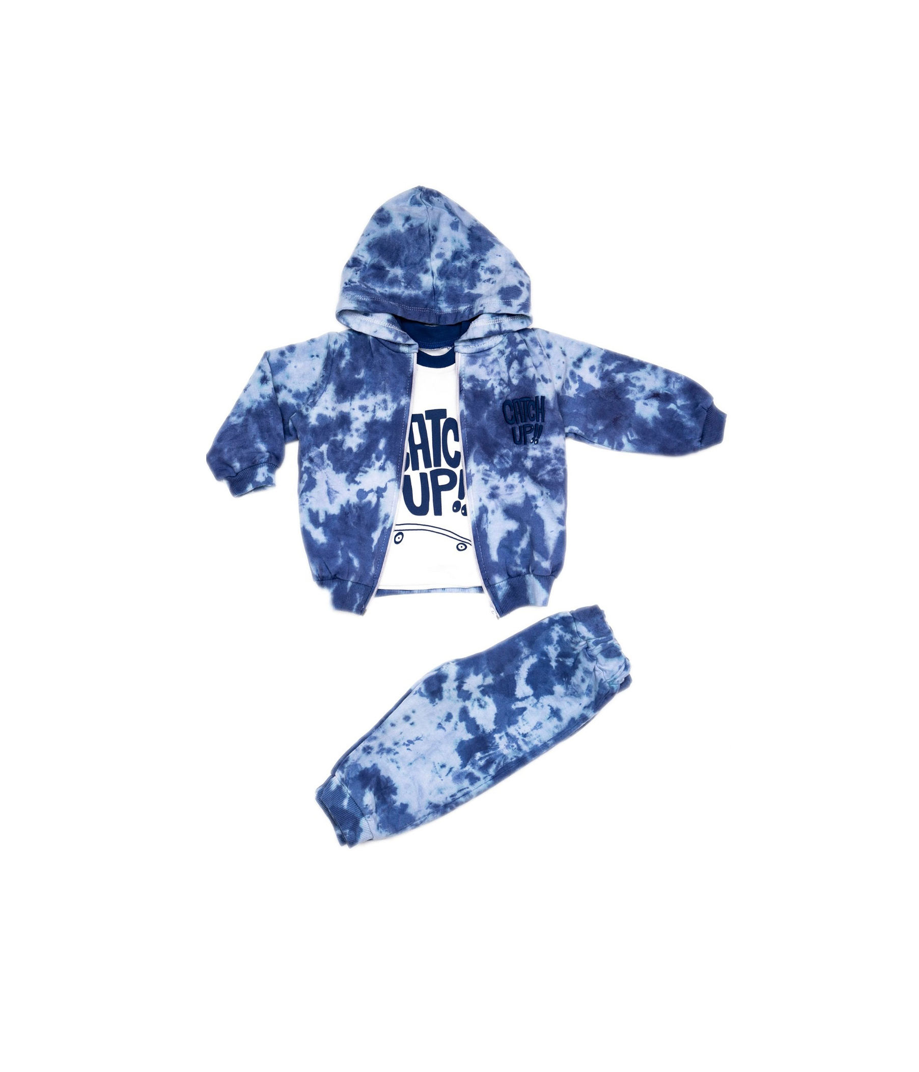 Горячая распродажа! 1952 окрашенная толстовка для мальчиков из 3 предметов, Весенняя мягкая хлопковая детская одежда марки Necix