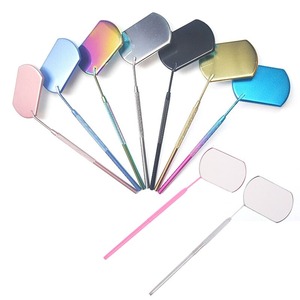 Professional Quality Stainless Steel <b>Lightweight</b> Makeup <b>Mirror</b> Eyelash Extensions Accessory for Lash Extension - Product Image 6
