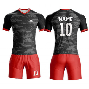 Uniforme de fútbol personalizado, uniforme de entrenamiento de equipo deportivo con impresión sublimada completa, 2023 - Product Image 6