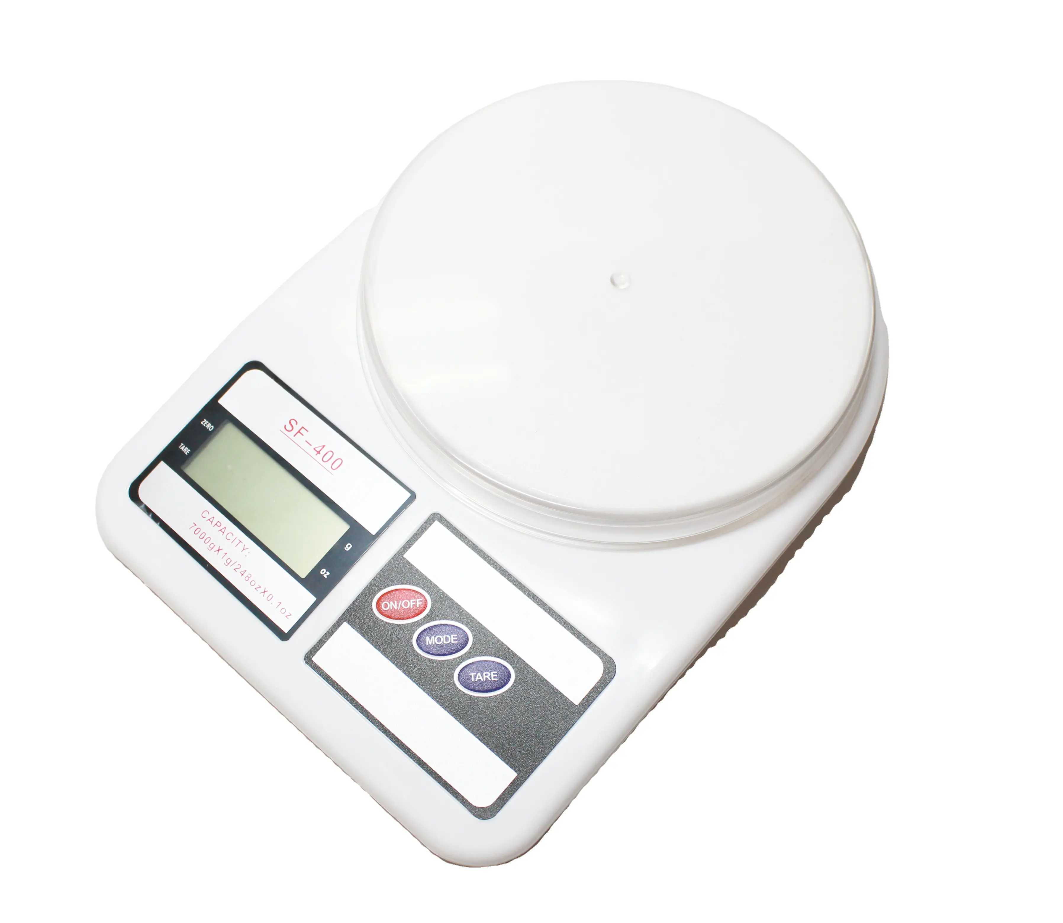 SF 400 ABS kunststoff digitale lebensmittel skala für küche waagschale mit schüssel SF400 PT-239