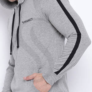 Sudadera con Capucha de Algodón Ecológica, Resistente al Viento, de la Mejor Calidad, al por Mayor, con Logotipo Personalizado, para Hombre, Invierno 2025 - Product Image 3