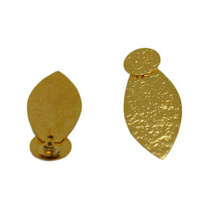 ต่างหูห่วงแบบติดหู ดีไซน์ดั้งเดิม สวยงามทันสมัย สีทองด้าน สำหรับเด็กผู้หญิงและสตรี - Product Image 3