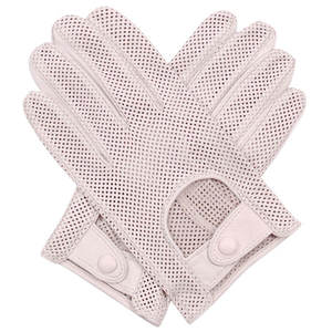 Sports Lightweight Leather <b>Gloves</b> with Wing Thumb Goatskin Work Leather Driver <b>Gloves</b> for <b>Men</b> and Women Anti-Impact Function - Product Image 6