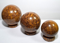 Nouvelle Offre en Ligne : Artisanat Artisanal en Pierres Semi-Précieuses, Sphère de Cristal de Quartz Mariyam, Boule de Pierre Agate pour la Guérison