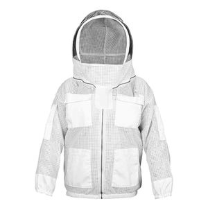 Veste uniforme en polyester de marque privée personnalisable pour l'apiculture professionnelle combinaison ventilée pour les apiculteurs - Product Image 4
