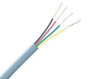 <span class=keywords><strong>Cable</strong></span> telefónico interior 2C/4C/6C 100 m/rollo redondo <span class=keywords><strong>plano</strong></span> - Product Image 2