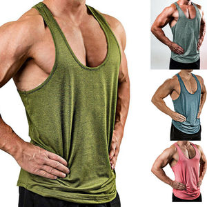OEM <b>Gym</b> Singlets <b>Mens</b> Tank Tops S <b>GYM</b> Tank Top Sports Clothes Stringer Bodybuilding Fitness <b>Men</b> Fashion Custom Cotton Spandex - Product Image 6